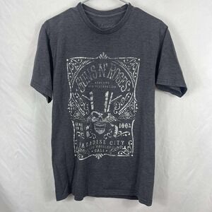 Guns N Roses Bravado TShirt Gray Paradise City Los Angeles Band Merch EUC Medium